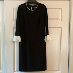 Karl Lagerfeld black shift dress